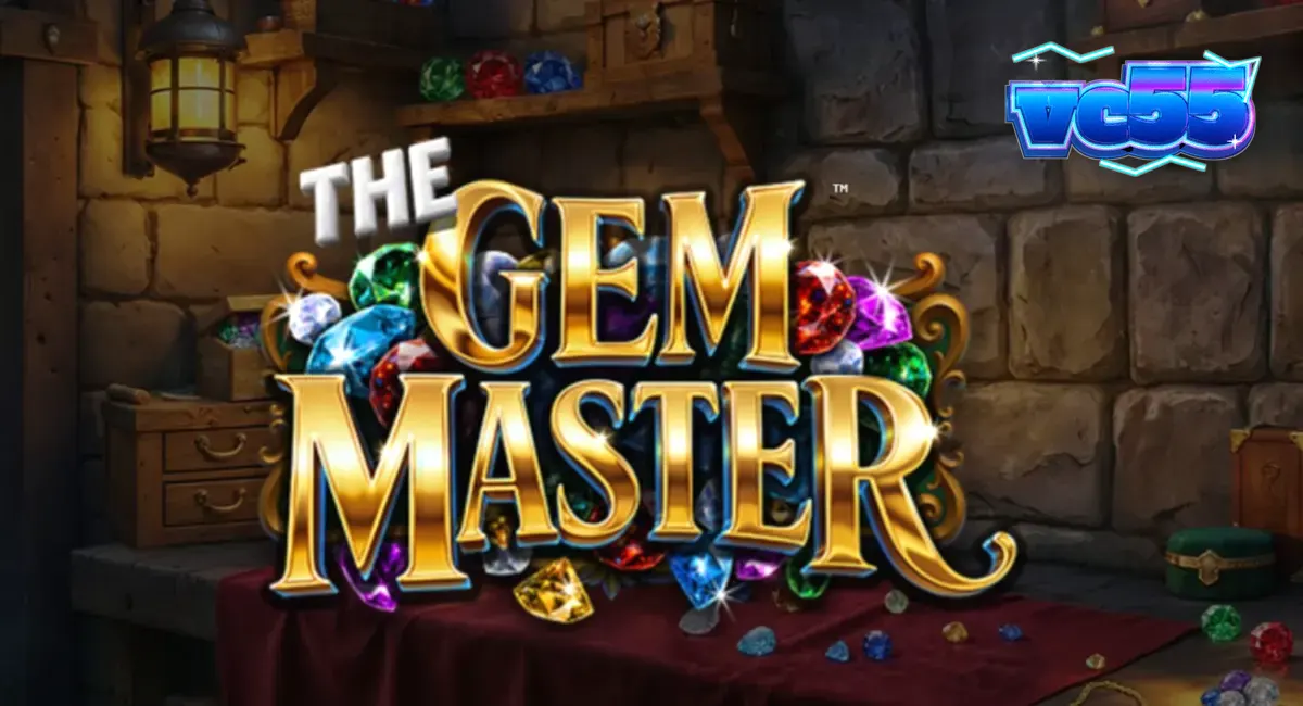 Tampilan visual bengkel perhiasan dalam slot The Gem Master